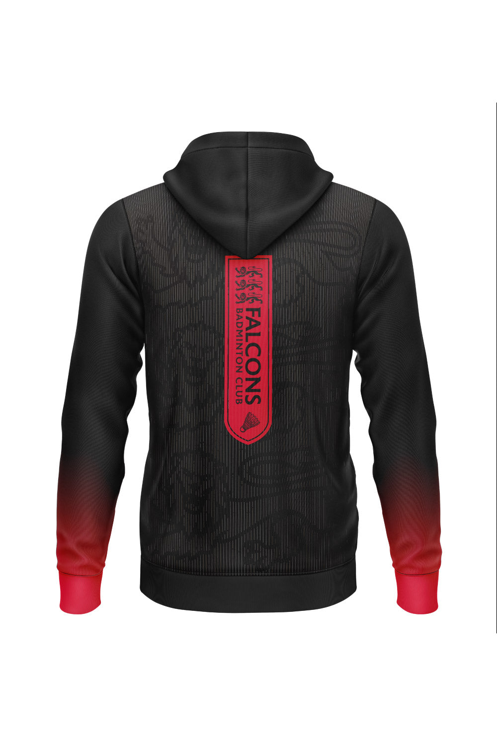 Falcons Badminton Unisex Zipped Performance Hoodie