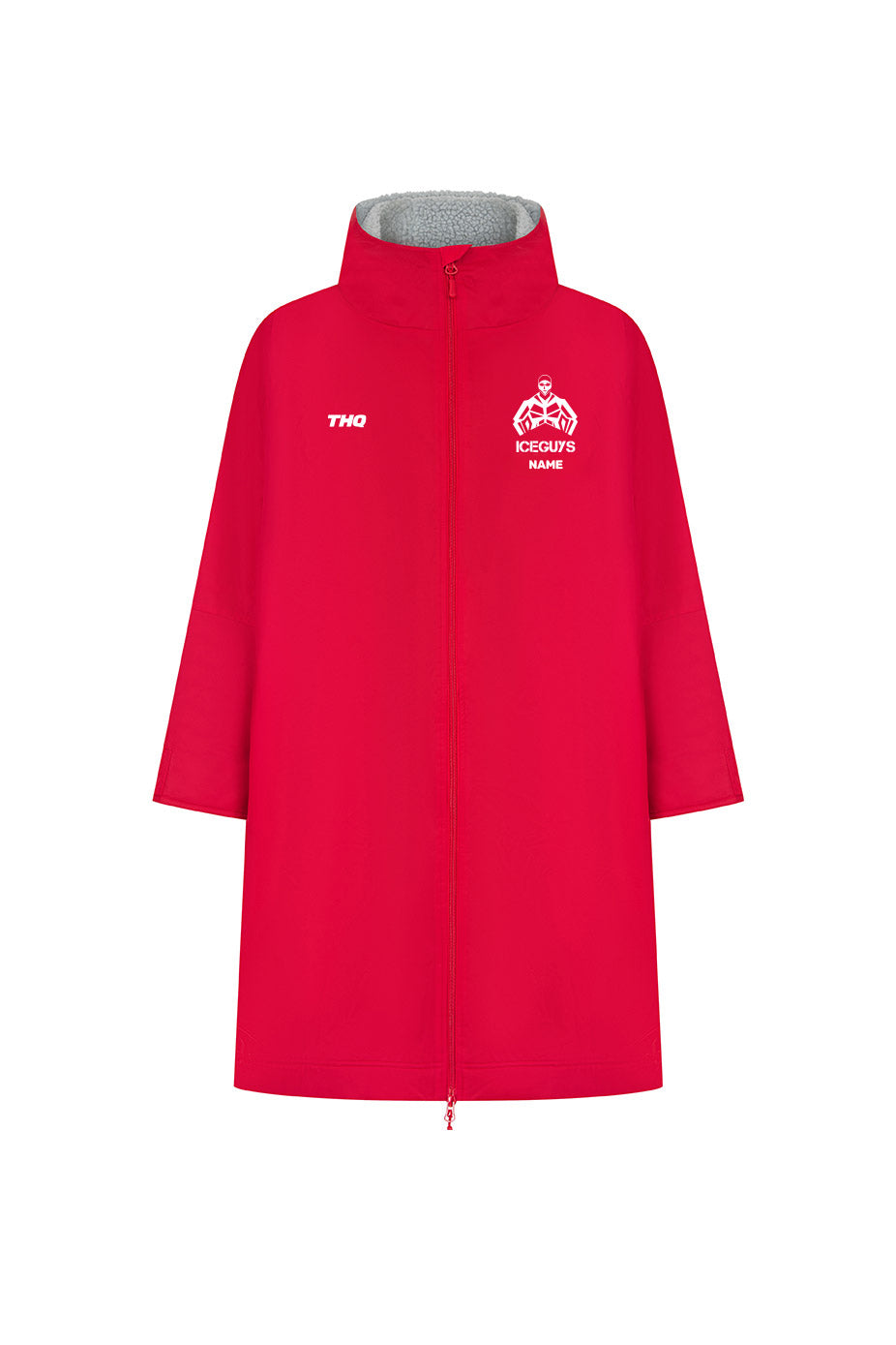 Iceguys Waterproof Changing Robe - Red