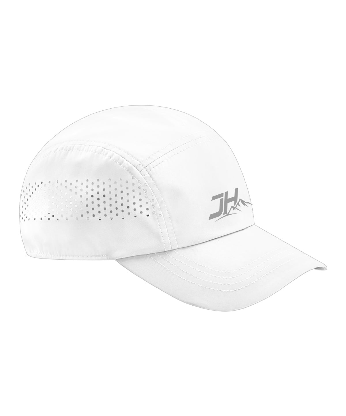 JH Coaching Running Cap - White