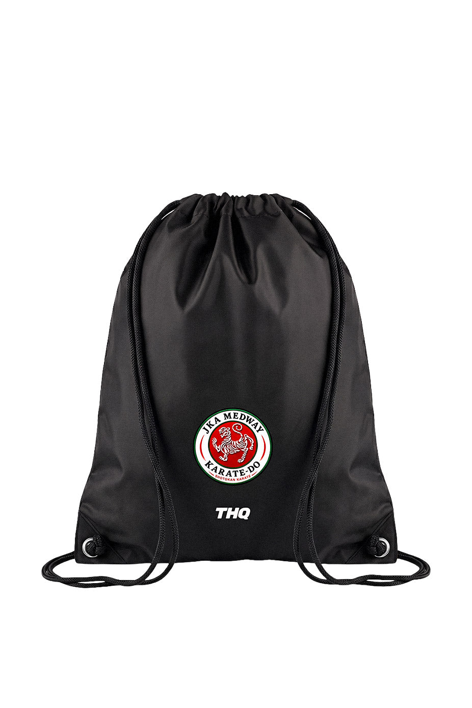 JKA Medway Karate-Do Drawstring Bag - Black