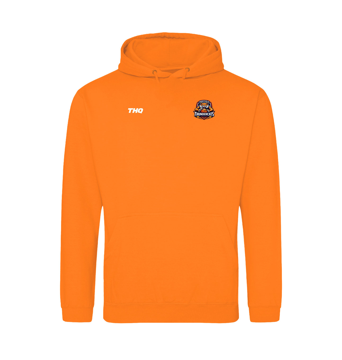 Orange Crush Printed Hoody Front