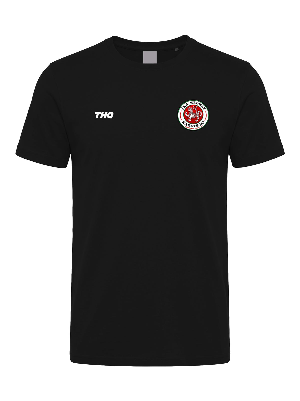 JKA Medway Karate-Do Kids Unisex Polyester Shirt - Black