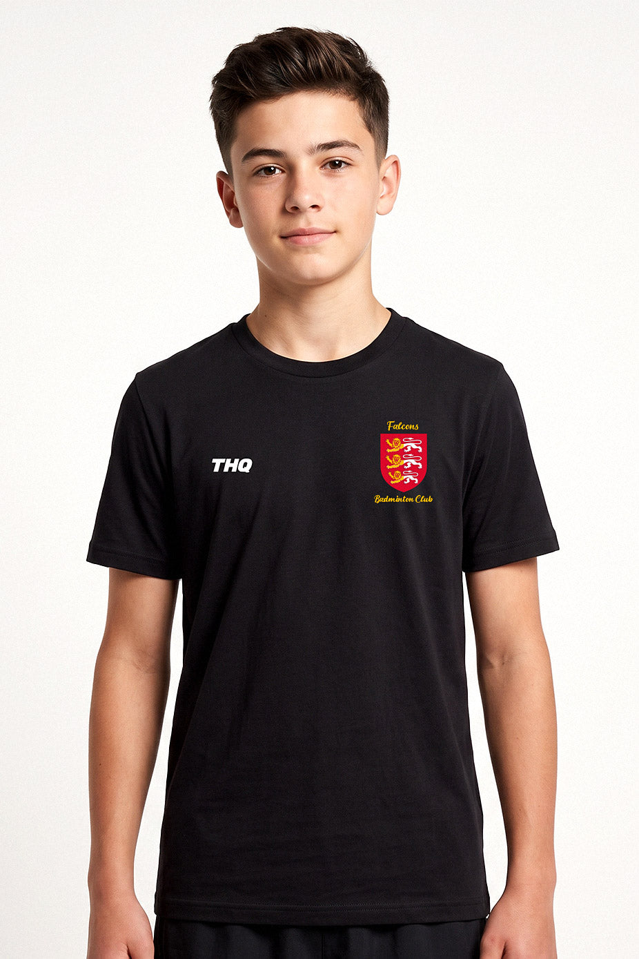 Falcons Badminton Kids Unisex Cotton Shirt