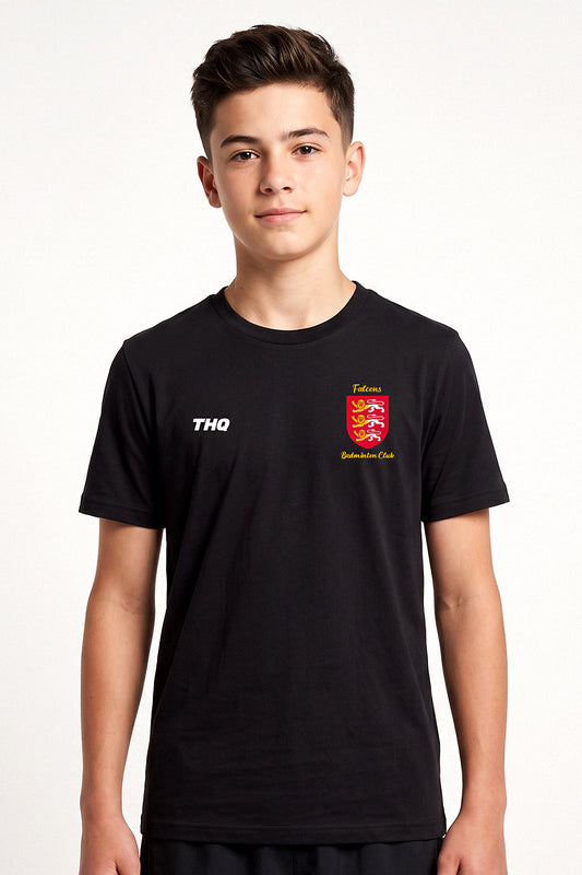 Falcons Badminton Kids Unisex Cotton Shirt