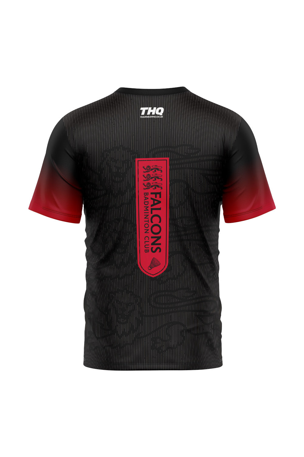 Falcons Badminton Unisex Shirt - Black