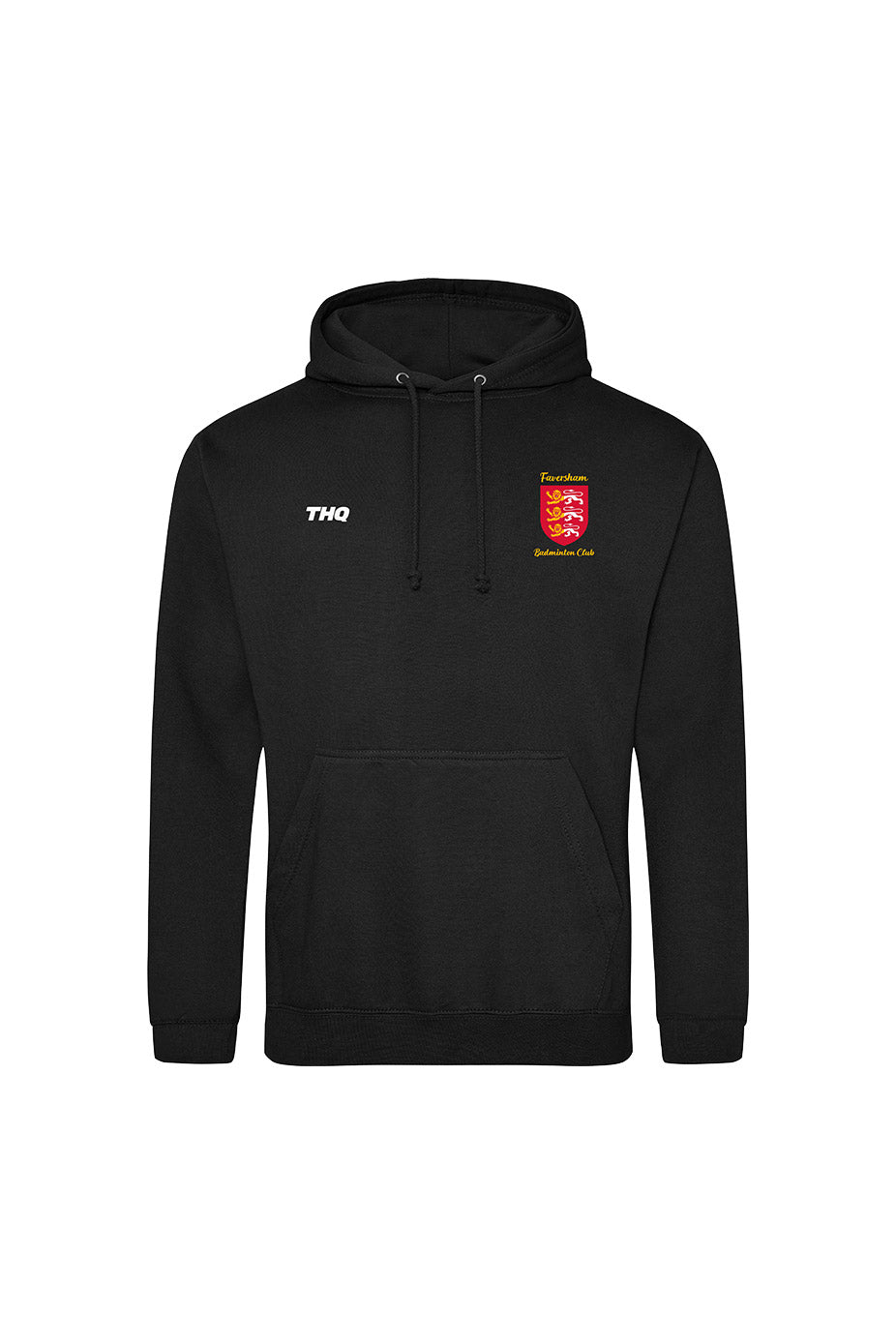 Faversham Badminton Adults Unisex Cotton Pullover Hoodie