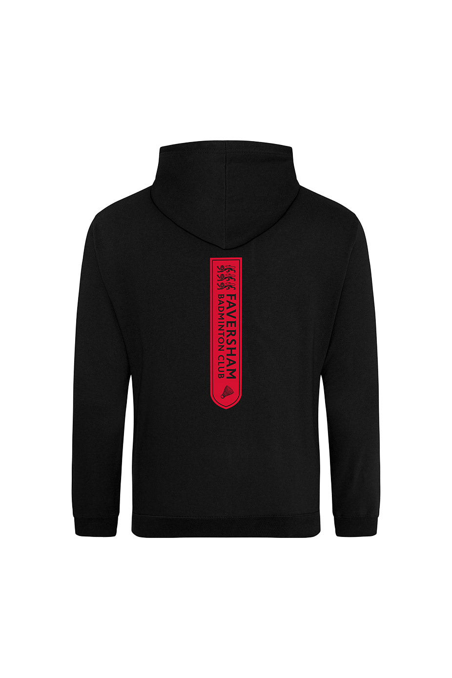 Faversham Badminton Adults Unisex Cotton Pullover Hoodie