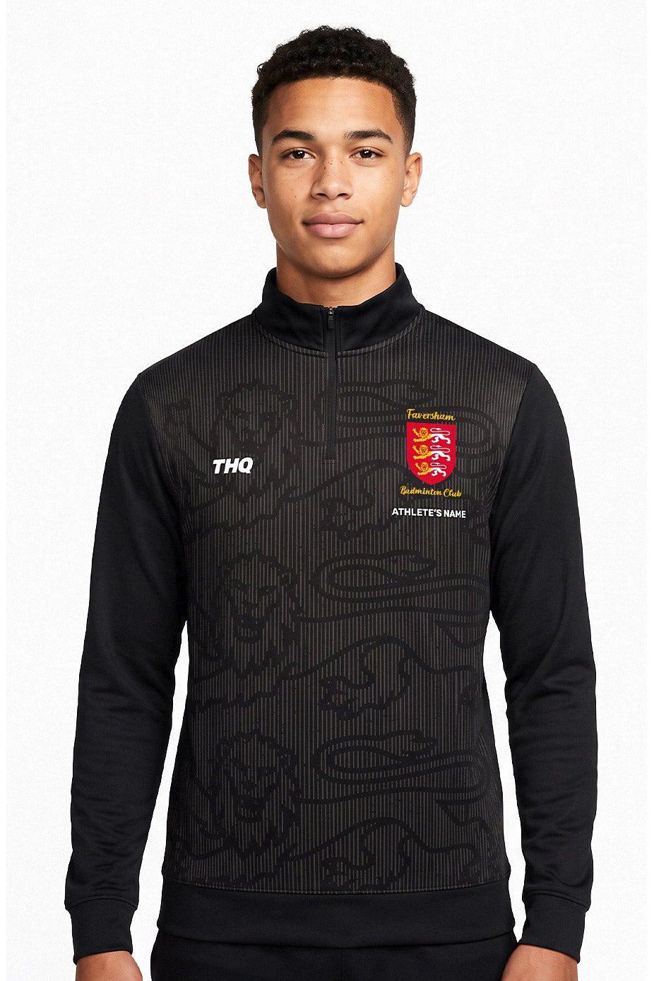 Faversham Badminton Unisex 1/4 Zip Top