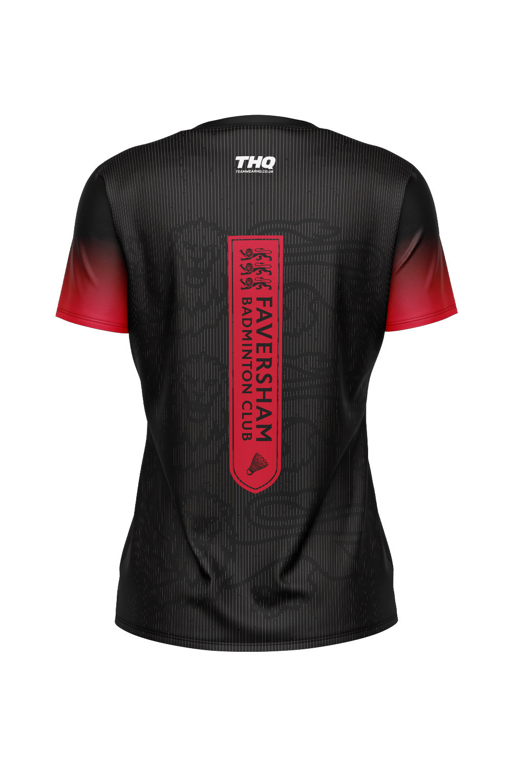 Faversham Badminton Female Shirt - Black