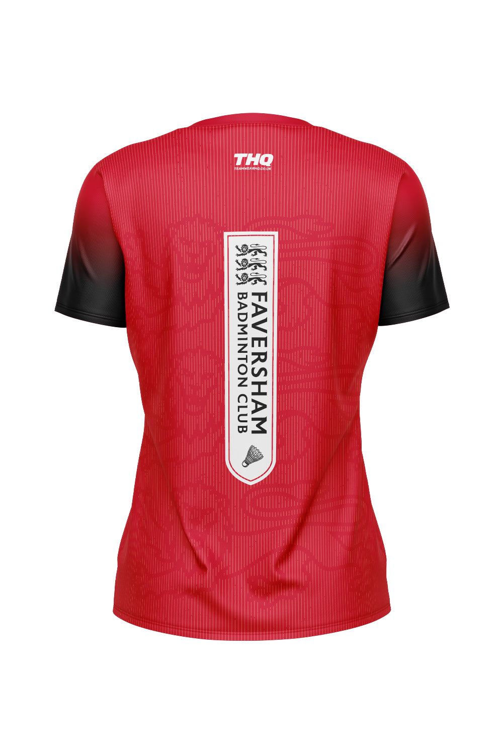 Faversham Badminton Female Shirt - Red