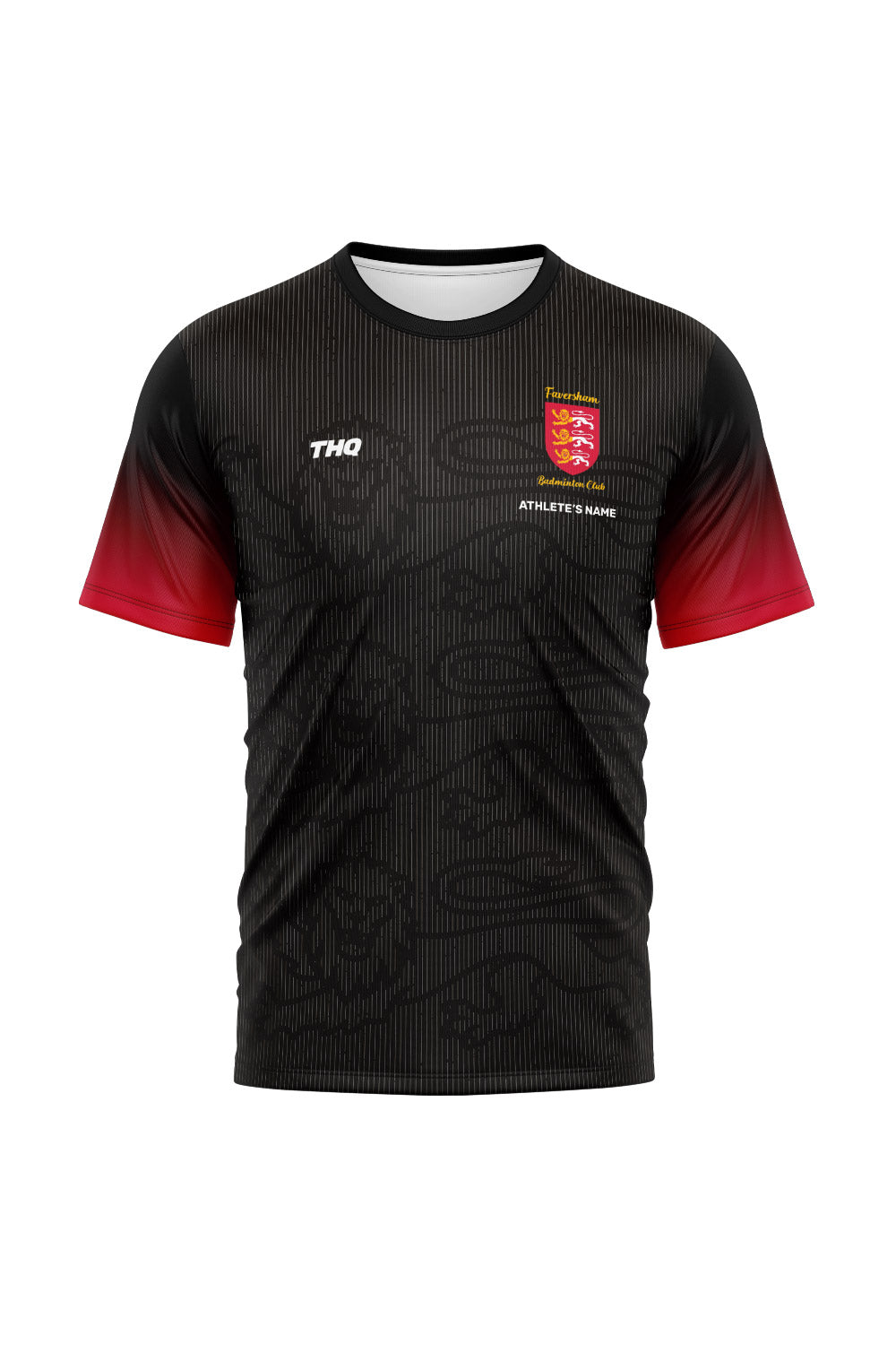 Faversham Badminton Unisex Shirt - Black