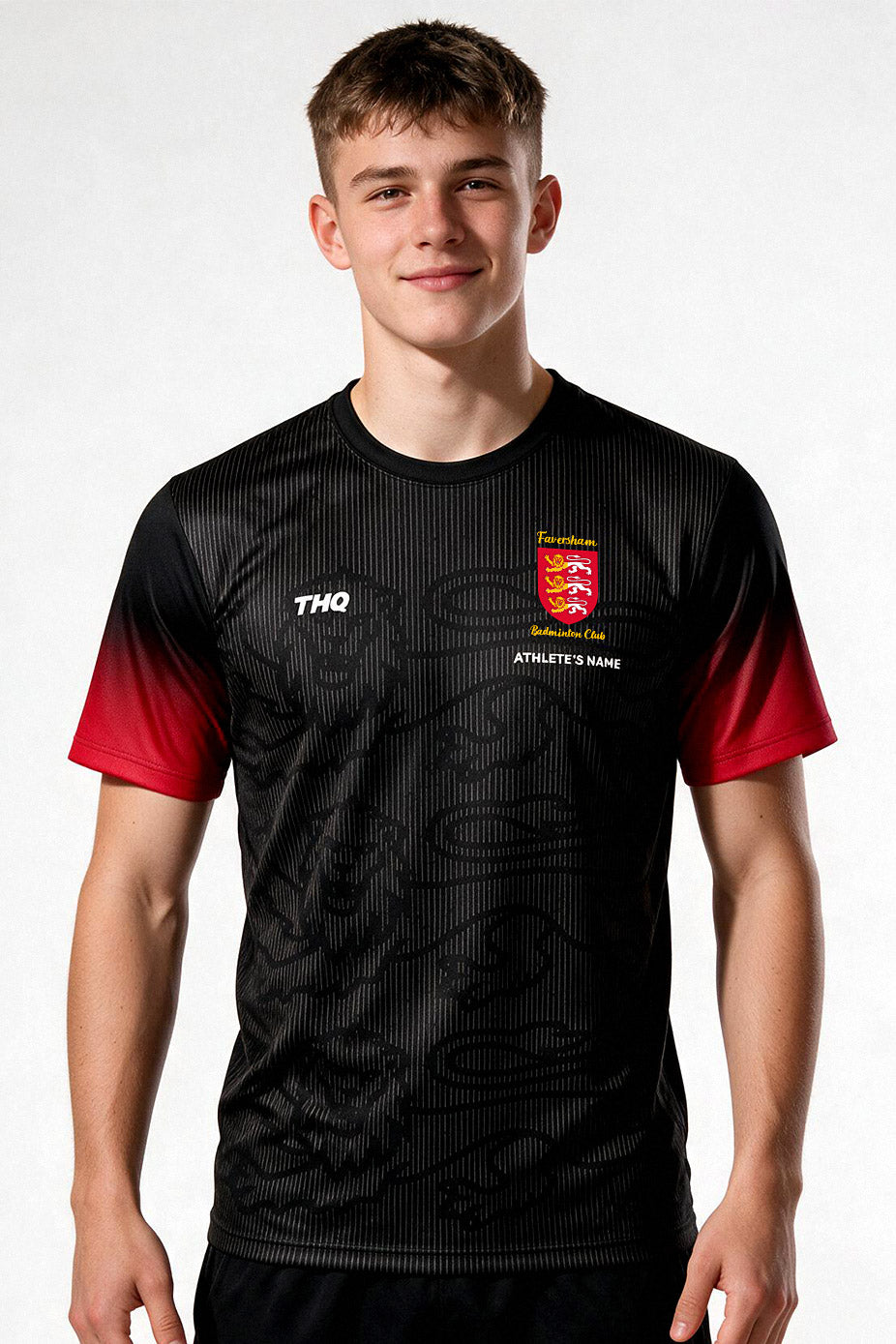 Faversham Badminton Unisex Shirt - Black