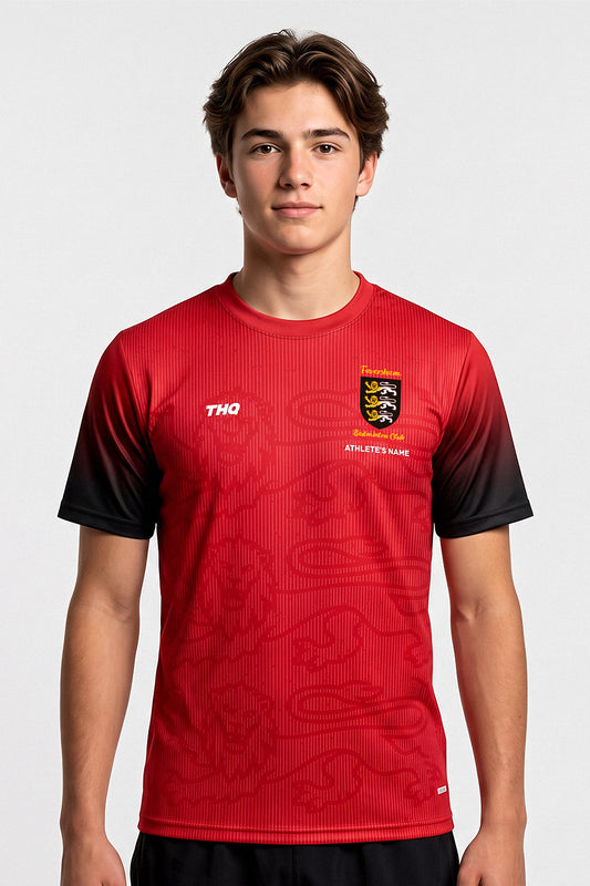 Faversham Badminton Unisex Shirt - Red