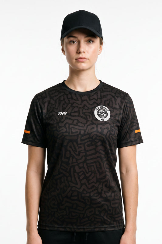 Flo Fitness Female Shirt - Black