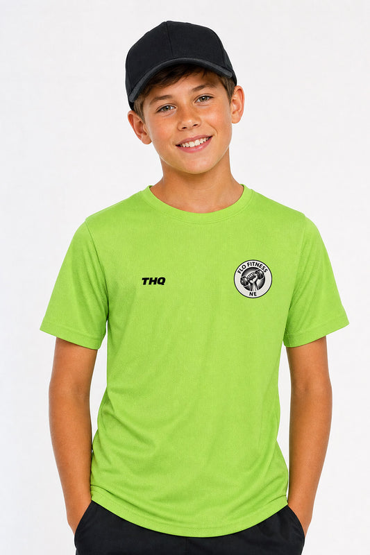 Flo Fitness Kids Unisex Polyester Shirt - Green