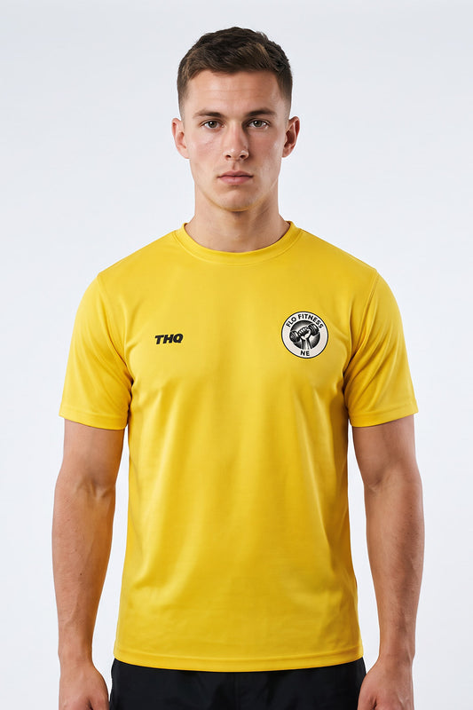 Flo Fitness Adults Unisex Polyester Shirt - Yellow