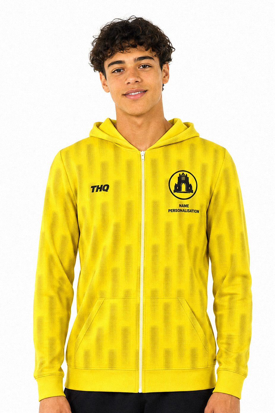 GASC Unisex Zipped Hoodie - Yellow