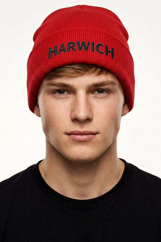 Harwich Beanie Hat - Red