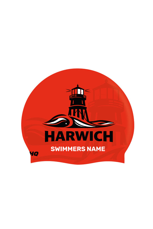 Harwich Silicone Swim Cap - Red
