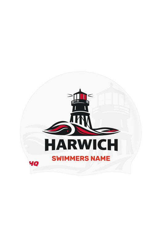 Harwich Silicone Swim Cap - White