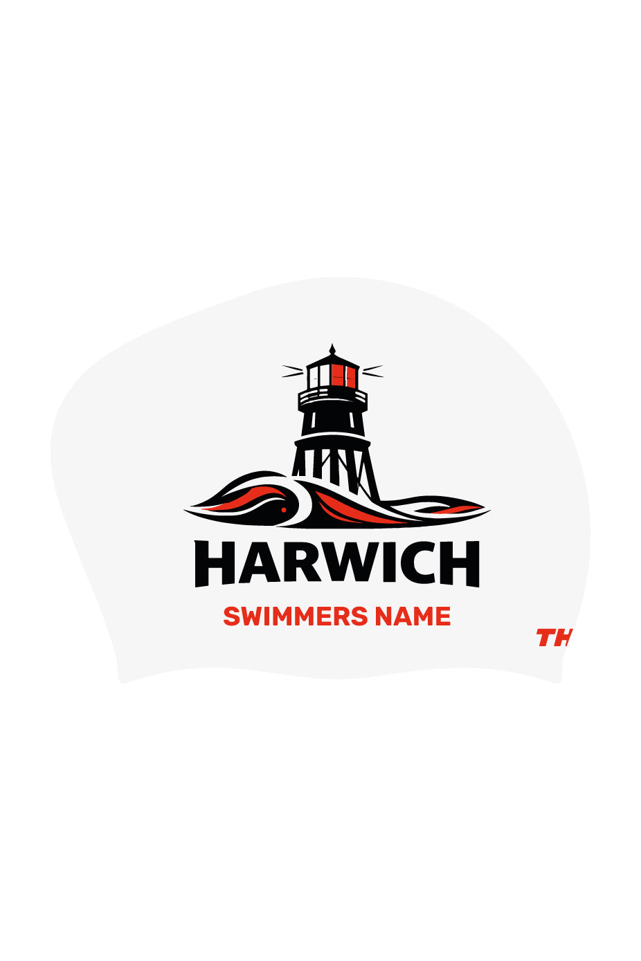 Harwich Silicone Long Hair Cap - White
