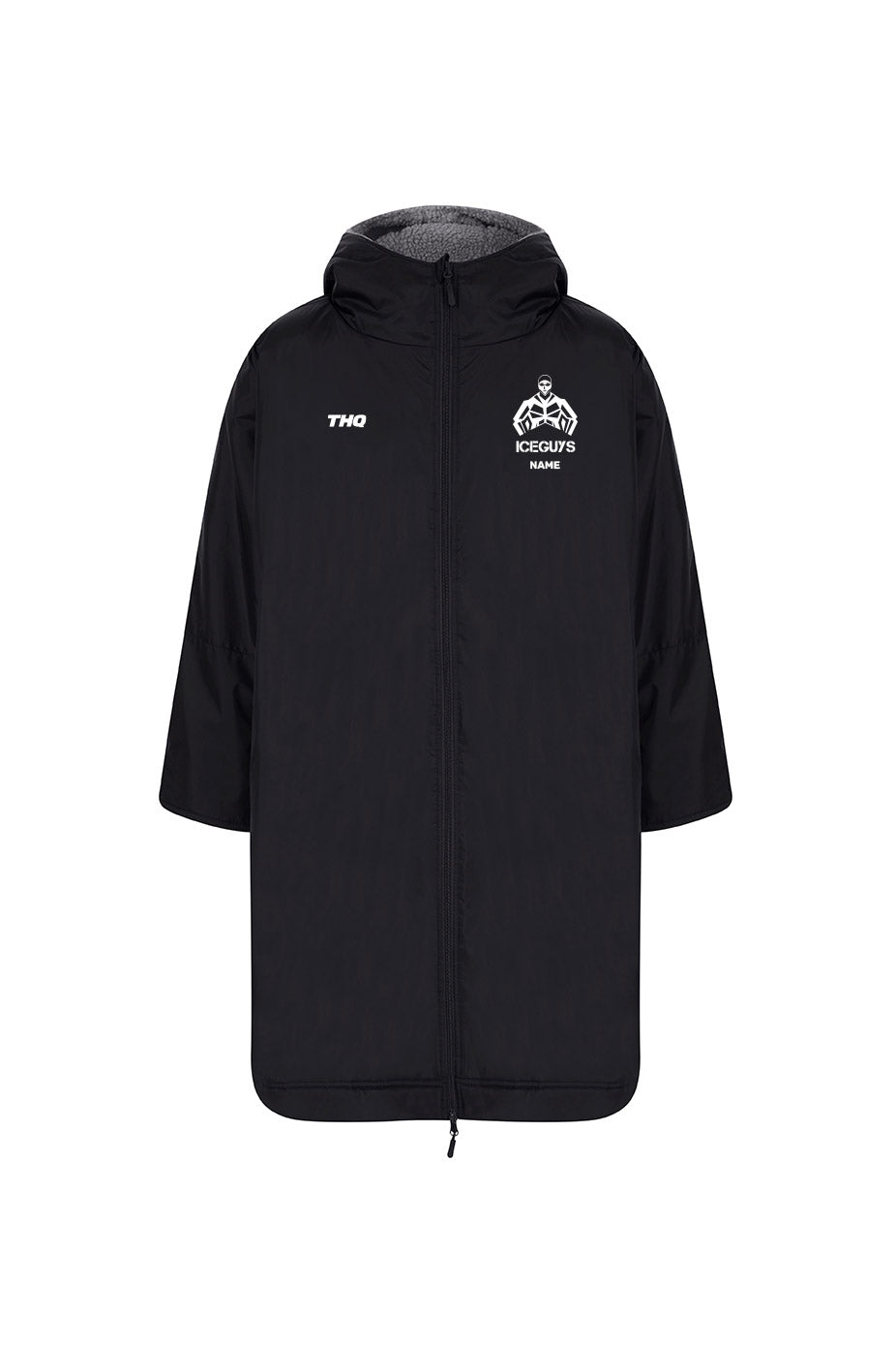 Iceguys Waterproof Changing Robe - Black