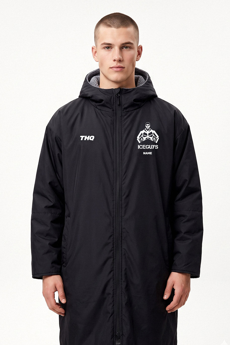 Iceguys Waterproof Changing Robe - Black