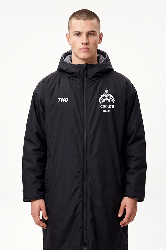 Iceguys Waterproof Changing Robe - Black