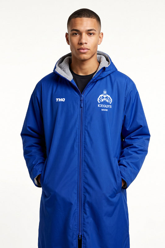 Iceguys Waterproof Changing Robe - Royal Blue