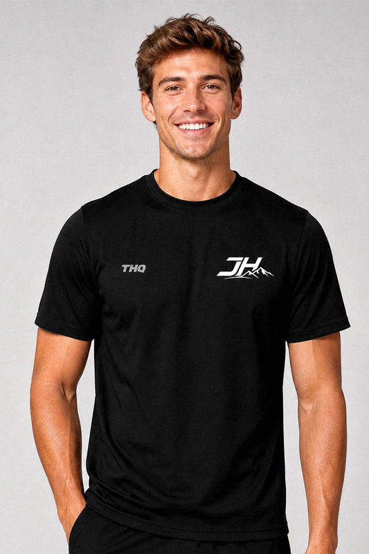 JH Coaching Adults Unisex Polyester Shirt - Black