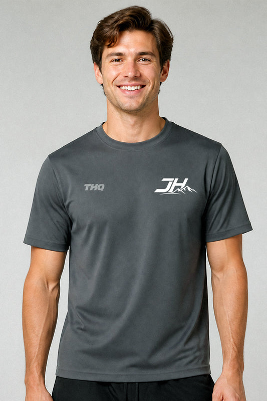 JH Coaching Adults Unisex Polyester Shirt - Charcoal