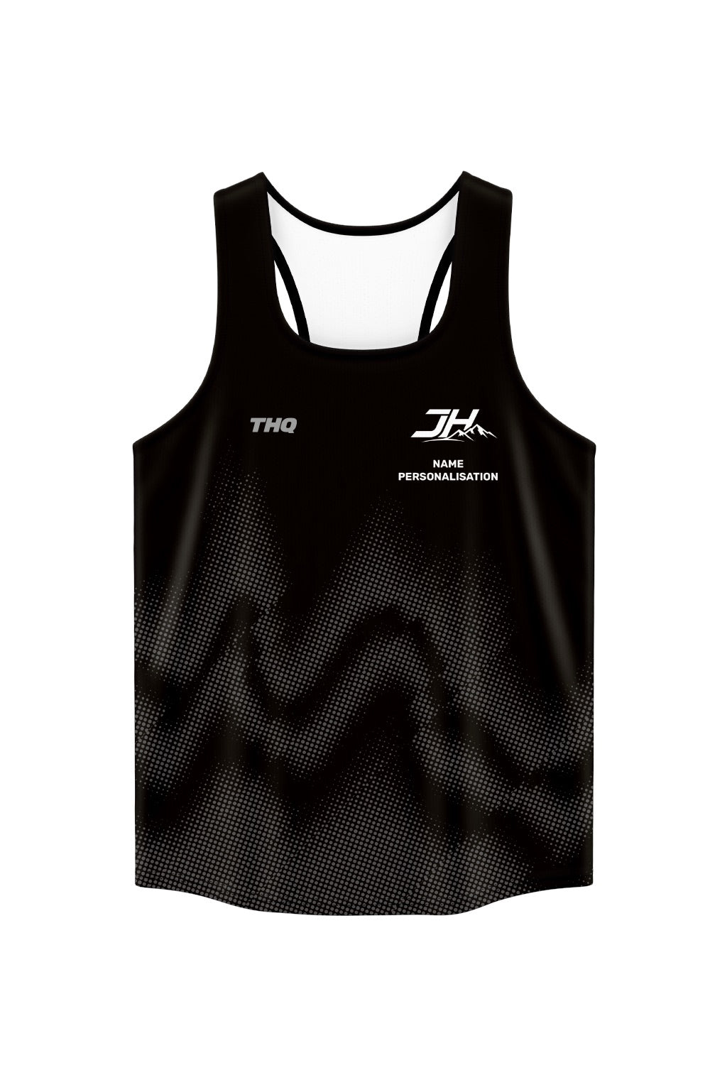 JH Coaching Unisex Vest - Black