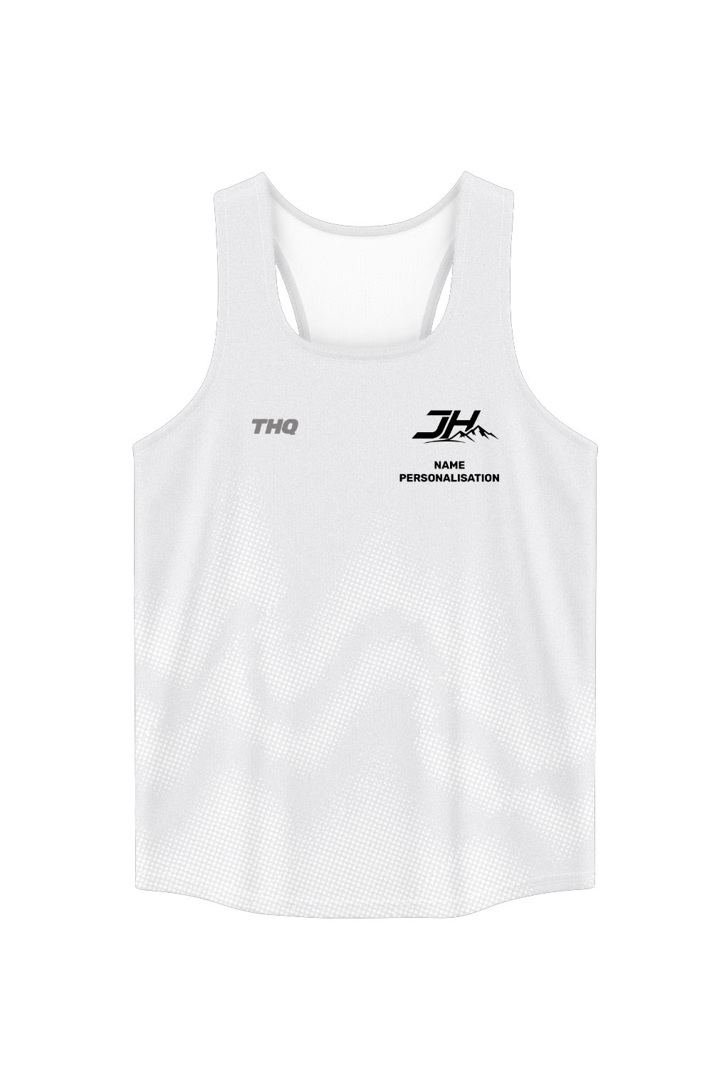 JH Coaching Unisex Vest - White