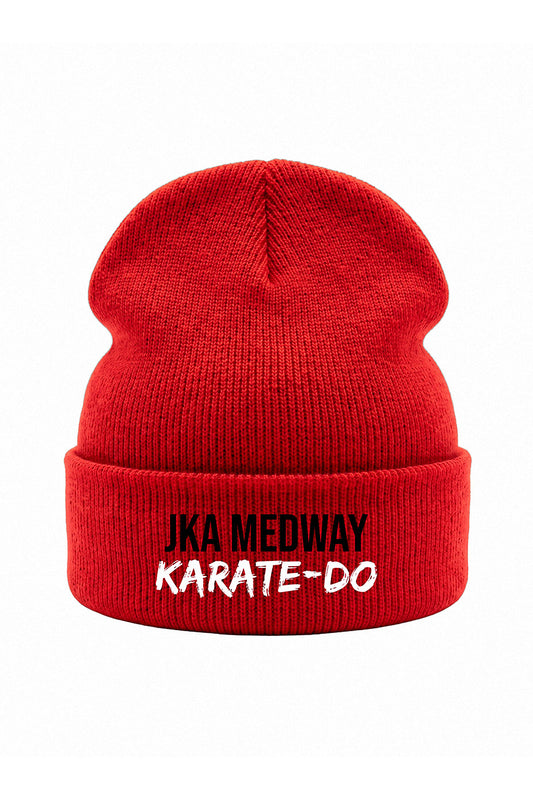 JKA Medway Karate-Do Beanie Hat - Red