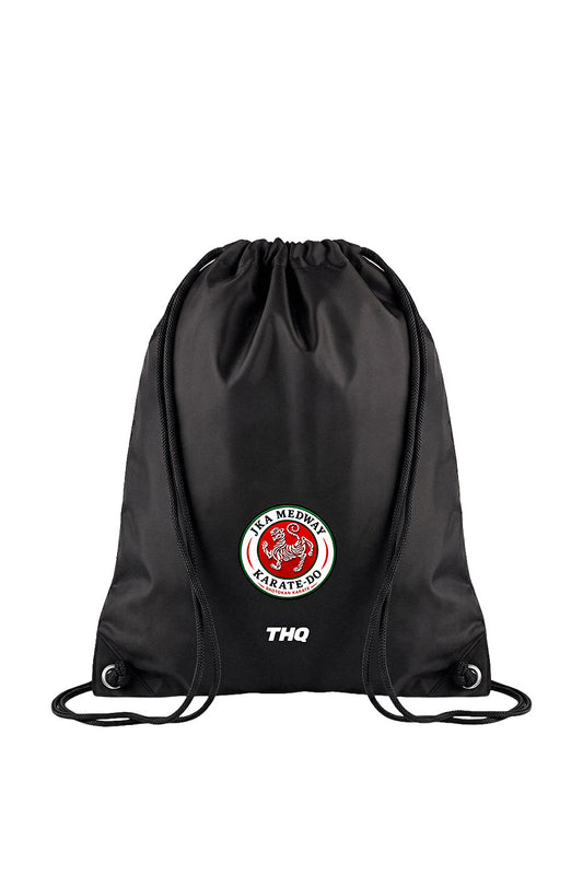JKA Medway Karate-Do Drawstring Bag - Black