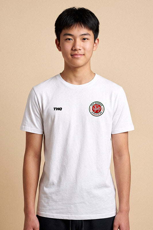 JKA Medway Karate-Do Adults Unisex Polyester Shirt - White