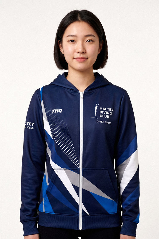 Maltby Diving Female Zipped Hoodie
