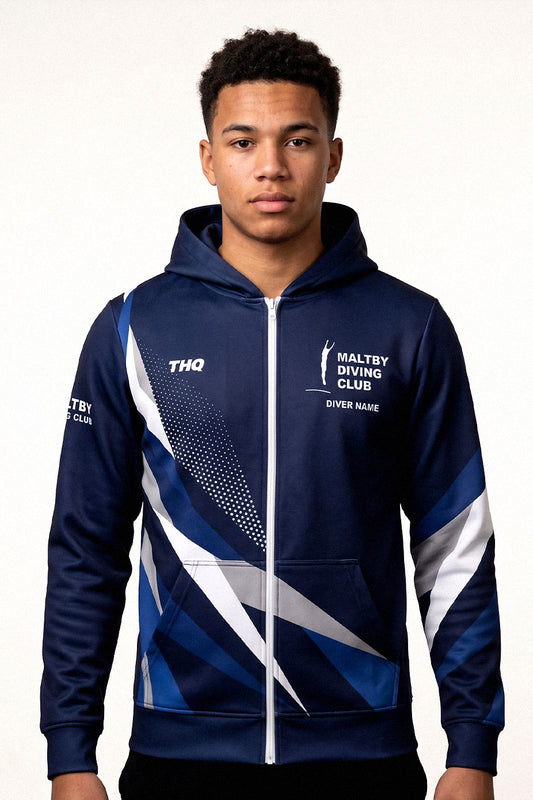 Maltby Diving Unisex Zipped Hoodie
