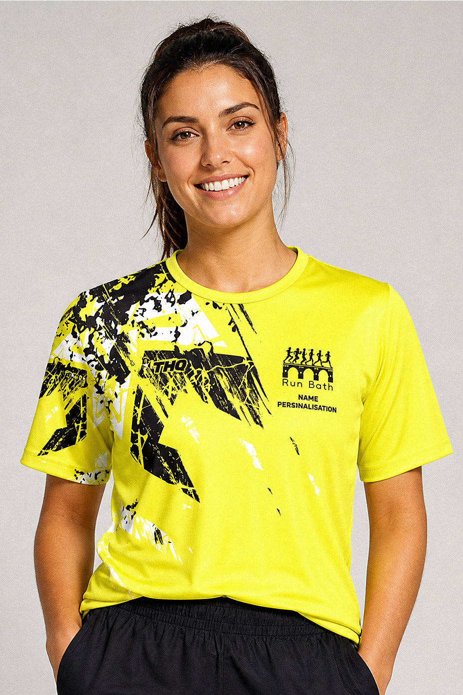 Run Bath Shirt – Design 1 – Female – Short Sleeve