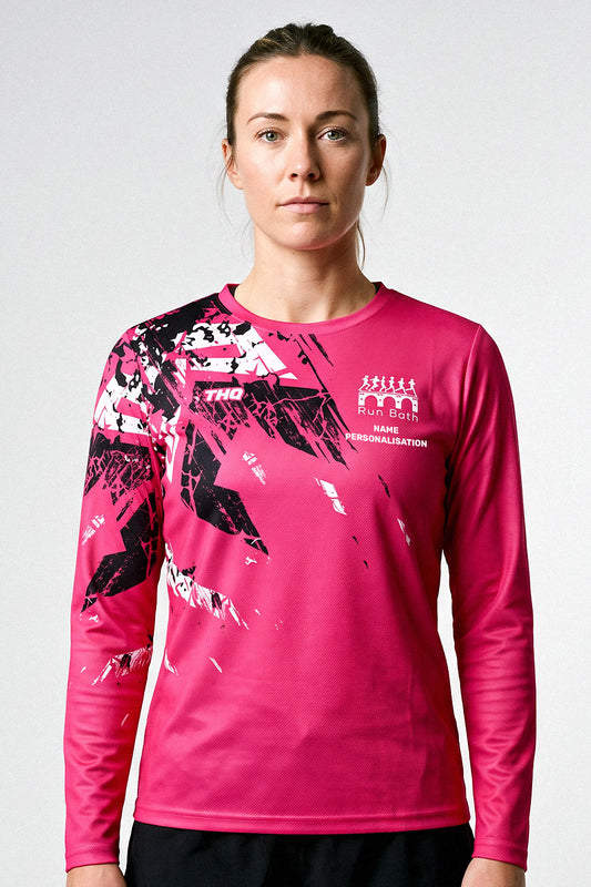 Run Bath Shirt – Design 1 – Female – Long Sleeve