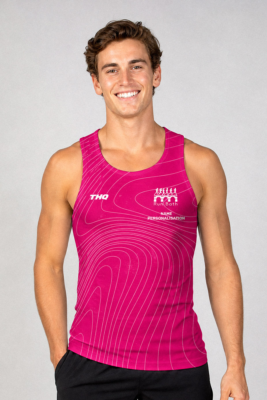 Run Bath Vest – Design 2 – Unisex