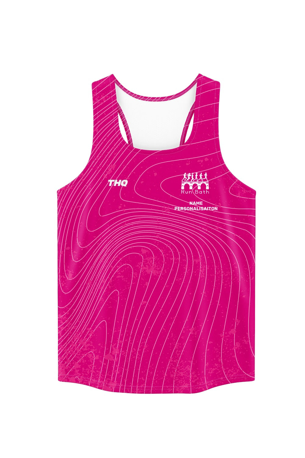 Run Bath Vest – Design 2 – Unisex