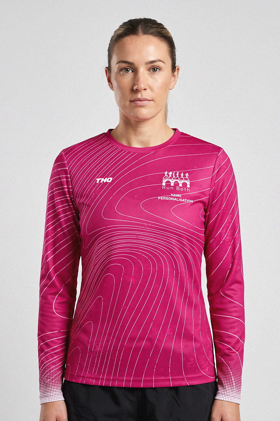 Run Bath Shirt – Design 2 – Female – Long Sleeve