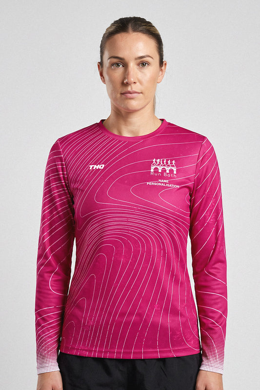 Run Bath Shirt – Design 2 – Female – Long Sleeve