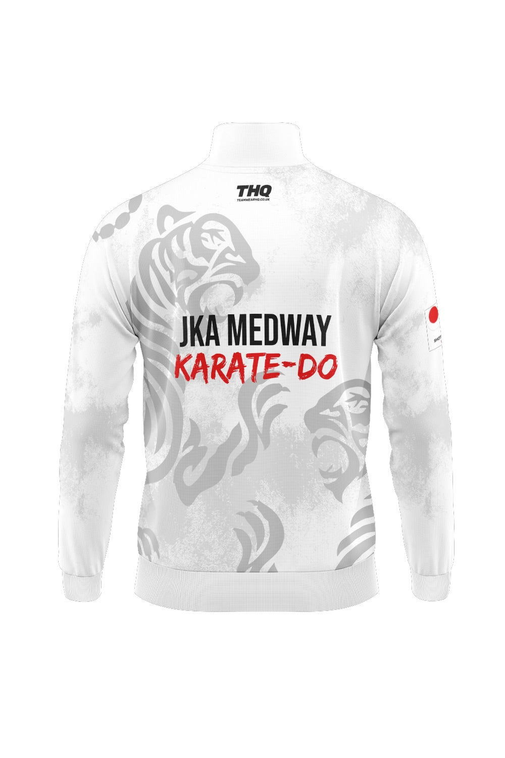 JKA Medway Karate-Do Custom Unisex Tracksuit Jacket - White